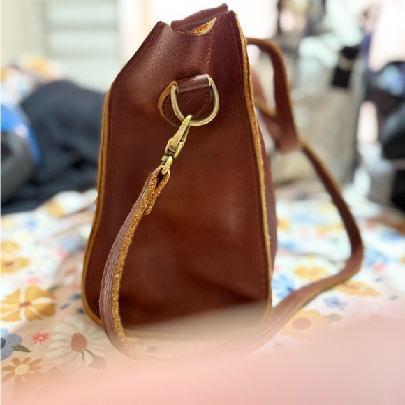 Portland Leather Lola – Nutmeg | Original Zippered | Loved - Hide Mark 🫨 - Picture 2 of 11